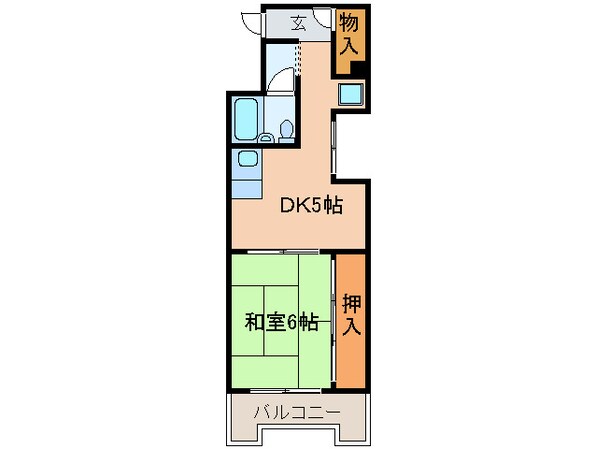 丸の内カジウラマンションの物件間取画像